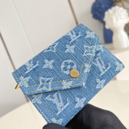LV-Monogram Denim Victorine