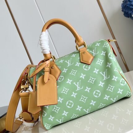 LV- Speedy Bandoulière Monogram Leather